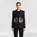 Corset Panel Tailored Blazer