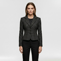 Contoured Tweed Precision Tailored Blazer